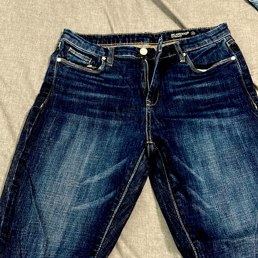 BLANKNYC Mid rise skinny jeans